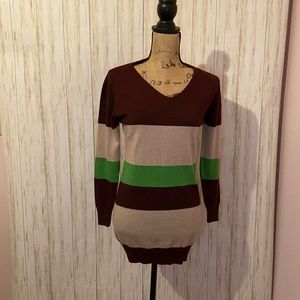 Cashmere•Multi Colored Cozy Sweater